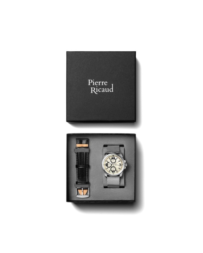 Herrenuhr Pierre Ricaud P60026.515VQF-SET