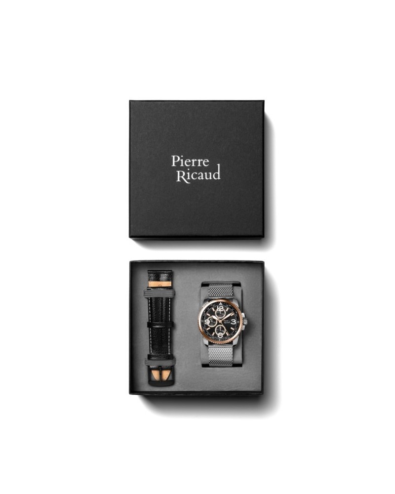 Pánské hodinky Pierre Ricaud P60026.R1R4QF-SET