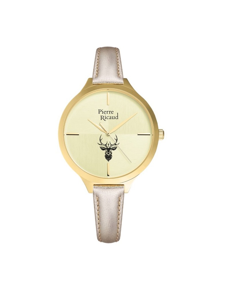 Damenuhr Pierre Ricaud P22005.1B11LQRE- SET